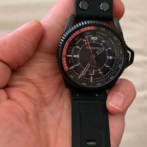 Diesel Men's Chronograph Silicone Strap Watch